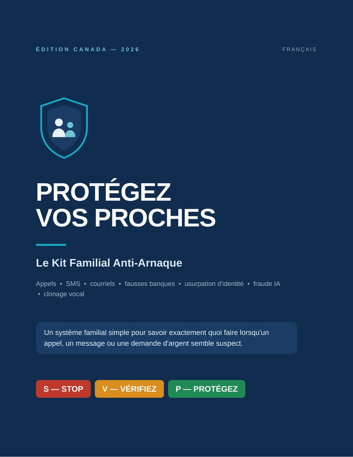 Protégez vos proches — Le Guide Familial Anti-Arnaque